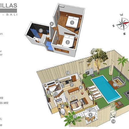 3Br Villa Rabu - Minggu Villas Seminyak Eksteriør billede